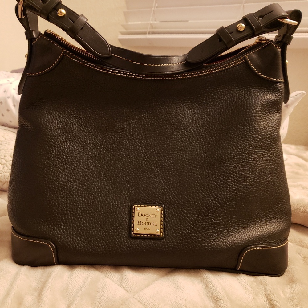 DOONEY AND BOURKE Saffiano pebble leather.